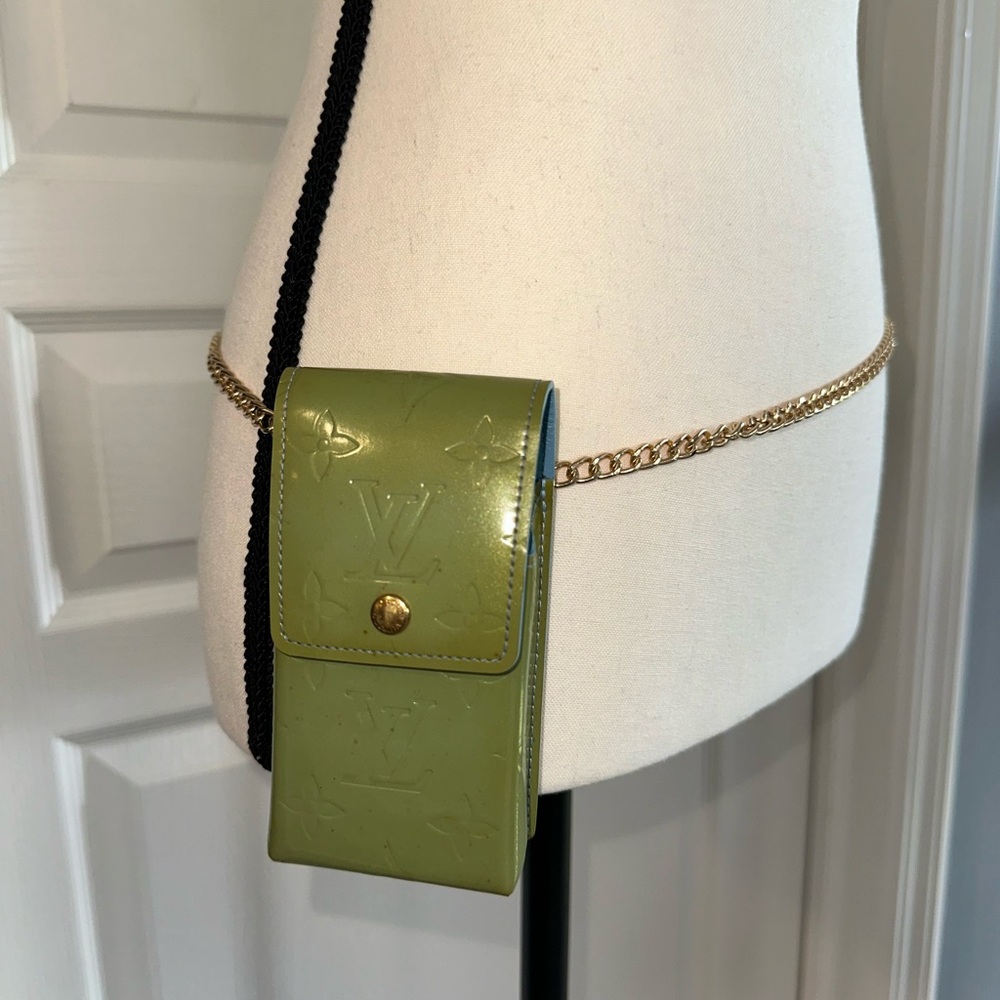 Louis Vuitton Monogram Vernis Green Cigarette / Lipstick Case – Authentic - Picture 2 of 16